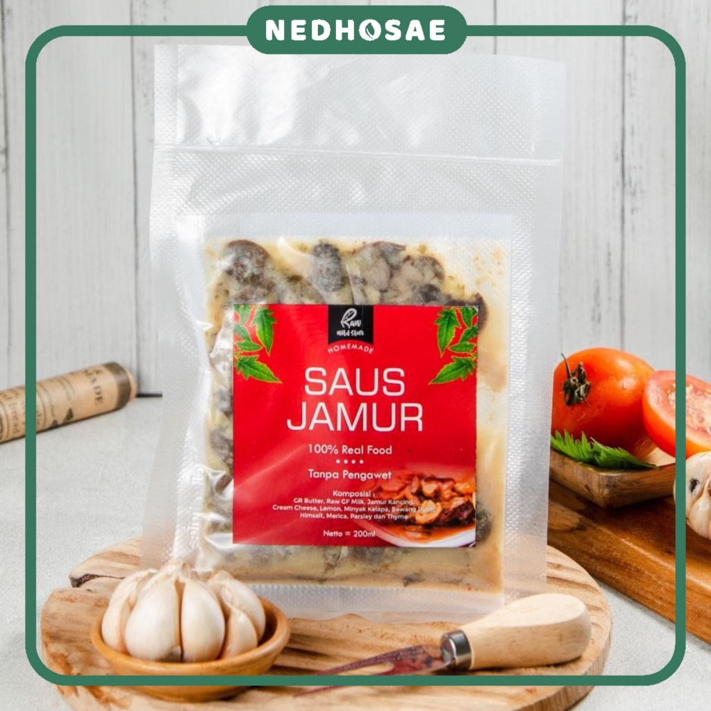 

SAUS JAMUR NATURAL BY RAW WILD STORE | MUSHROOM SAUCE