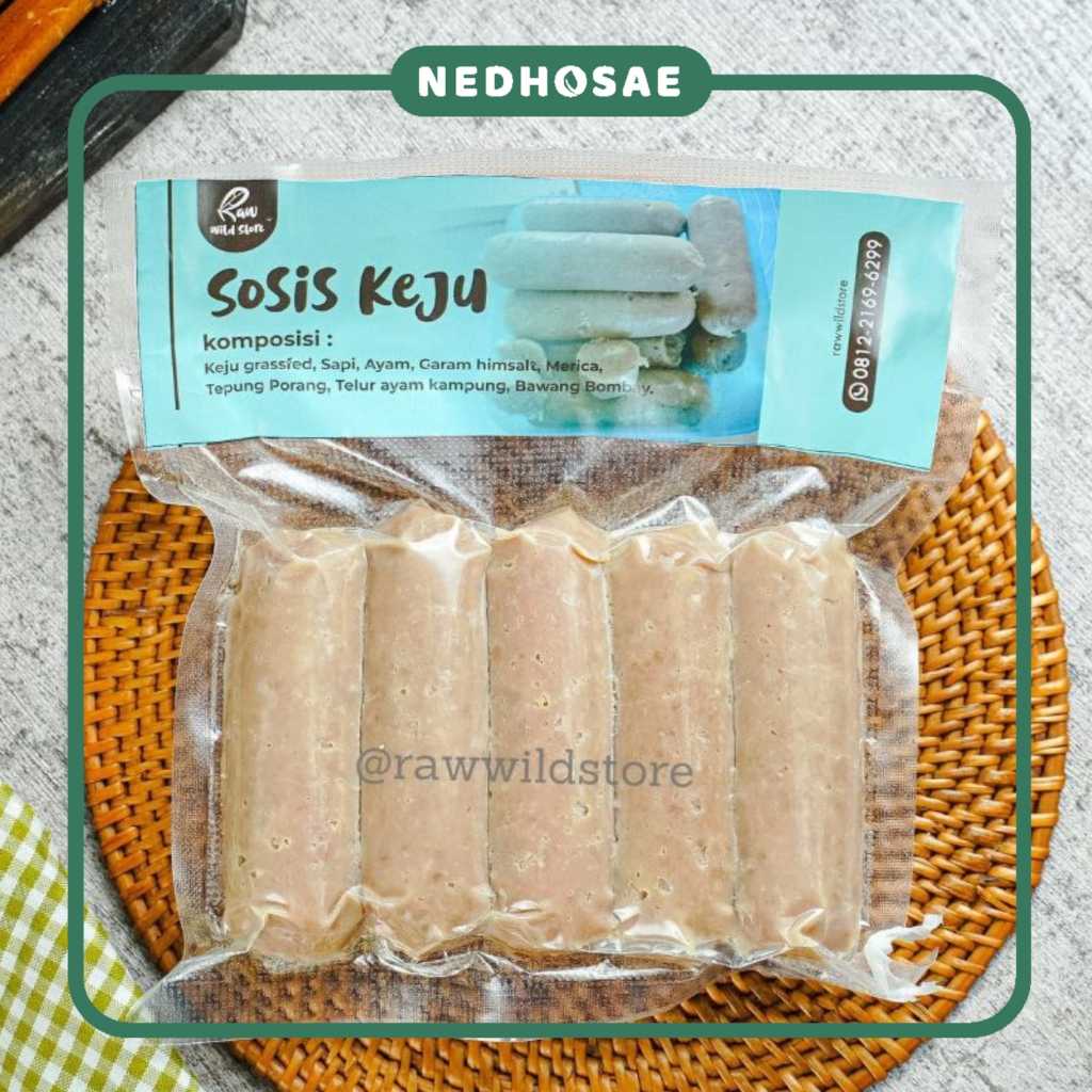 

SOSIS KEJU GLUTEN FREE RAW WILD STORE | KEJU GRASS FED