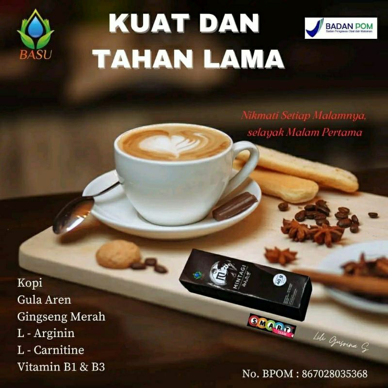 

MINTAGI(KOPI KESEHATAN & VITALITAS PRIA WANITA)