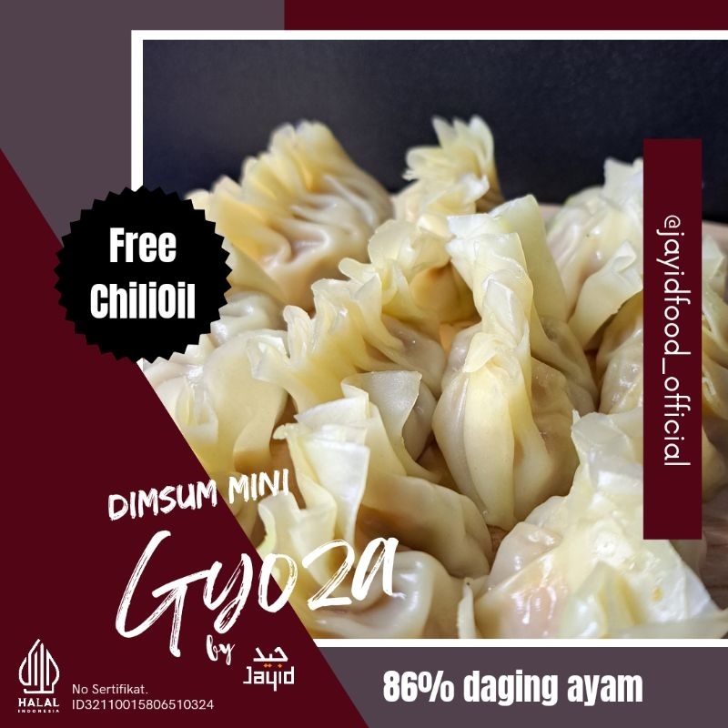 

Dimsum Gyoza Mini by Jayid isi 10 pcs