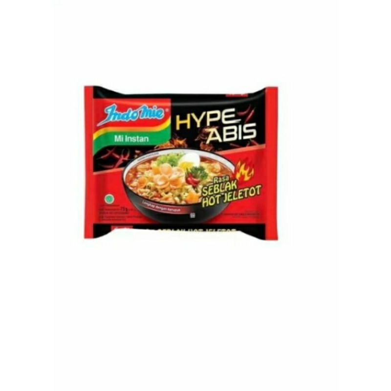 

Indomie Mie instan hype abis seblak hot jeletot