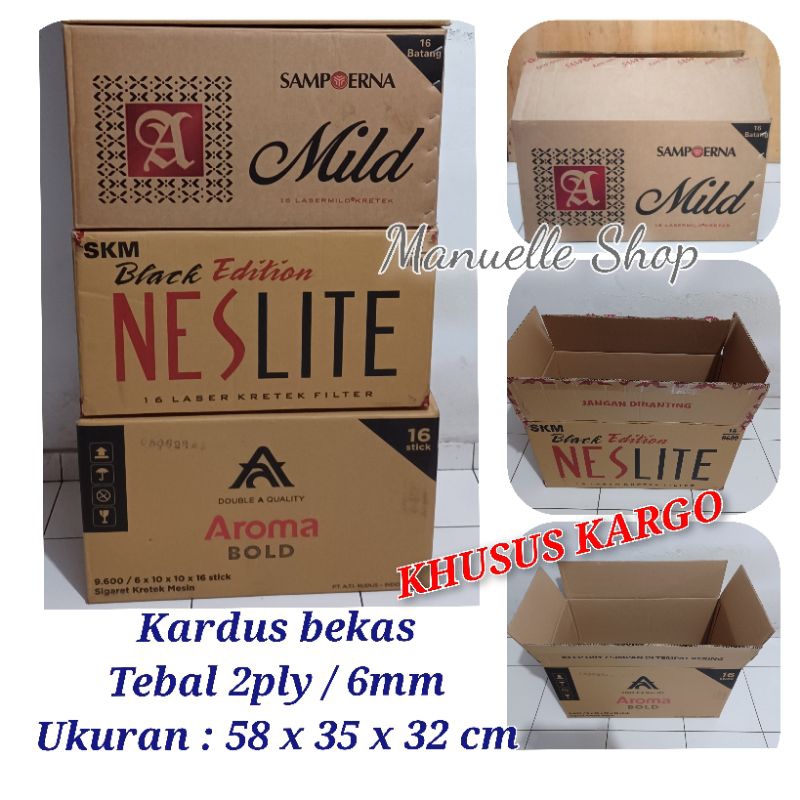 

Kardus bekas buat pindahan / kardus tebal 2 ply / kardus packing murah kokoh