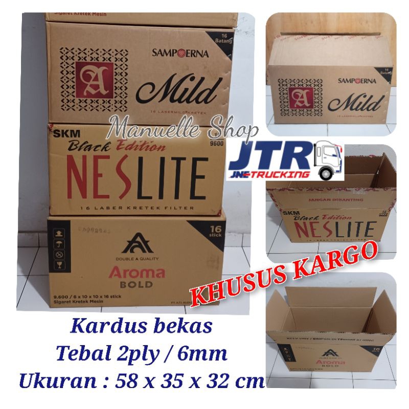

Kardus bekas tebal 2ply / kardus bekas buat pindahan / kardus packing tebal kuat