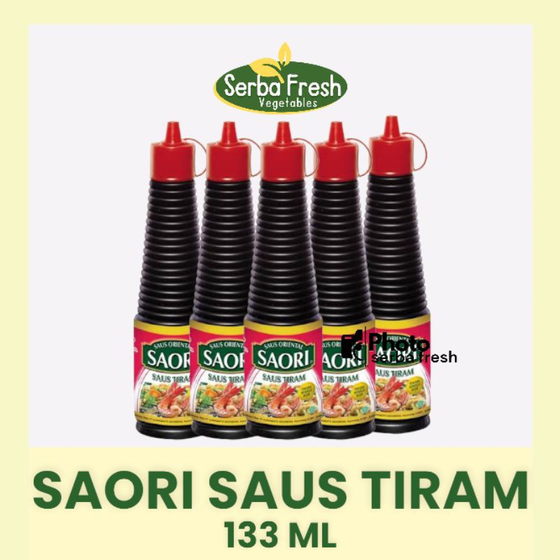 

SAORI SAUS TIRAM | BOTOL 133ML | SERBA FRESH