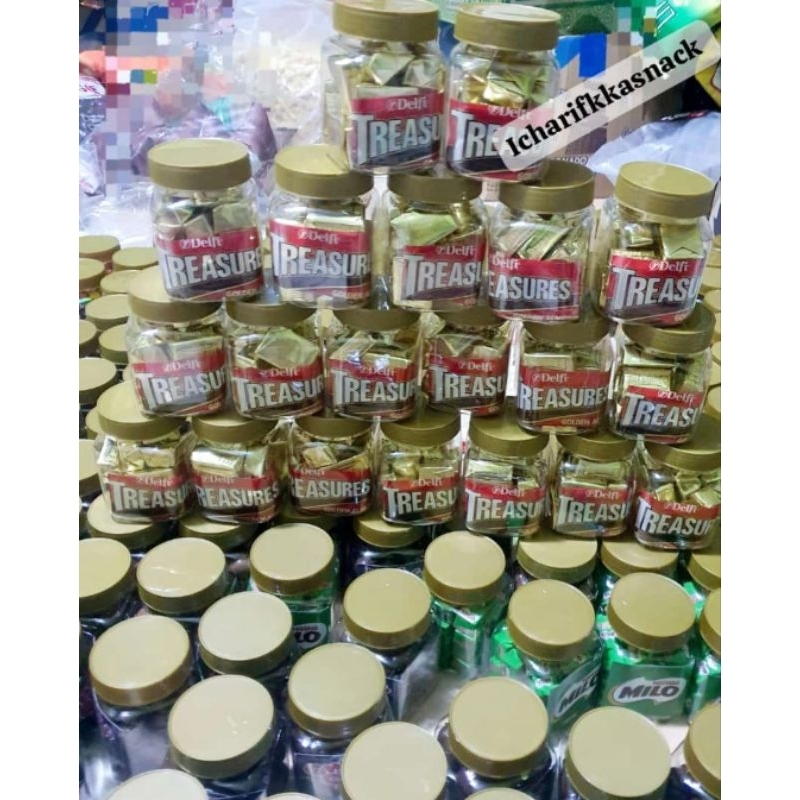 

ready stok cokelat delfi Treasure almond dan cookies Treasure siap kirim ready stok