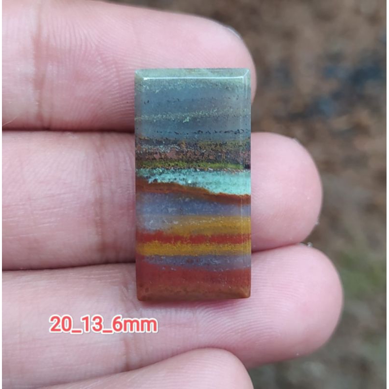 batu akik pancawarna Garut berkualitas galian Darson legend motif warna unik Cristal tembus cahaya