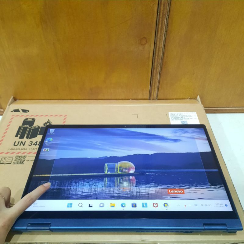 Laptop Lenovo Flex 5 Convertible Flip Touchscreen Cor i5-1035G1 Gen 10Th Ram 8Gb/SSD 512Gb Dualvga N