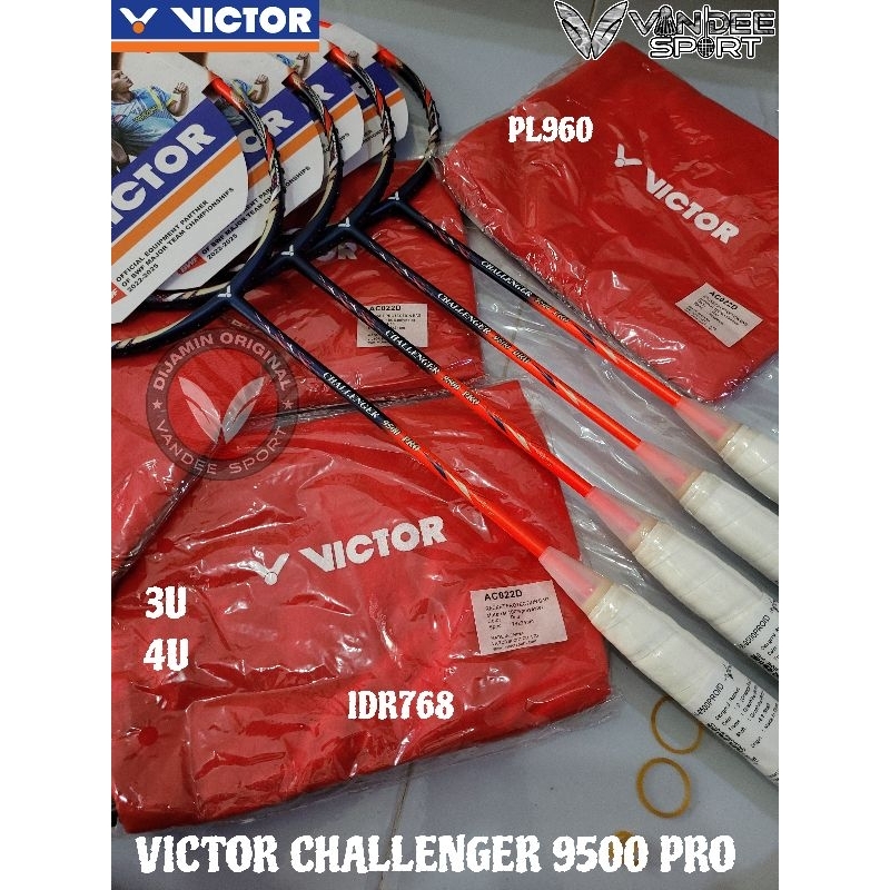 RAKET VICTOR CHALLENGER 9500 PRO ORIGINAL