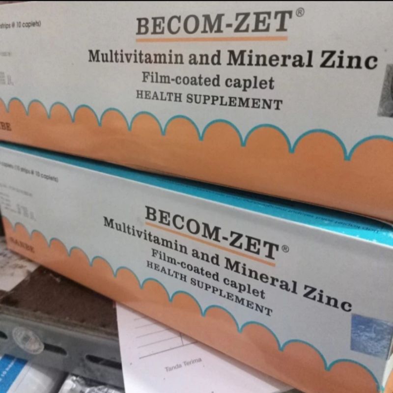 becom zet 1 box 10 strip 100 tablet