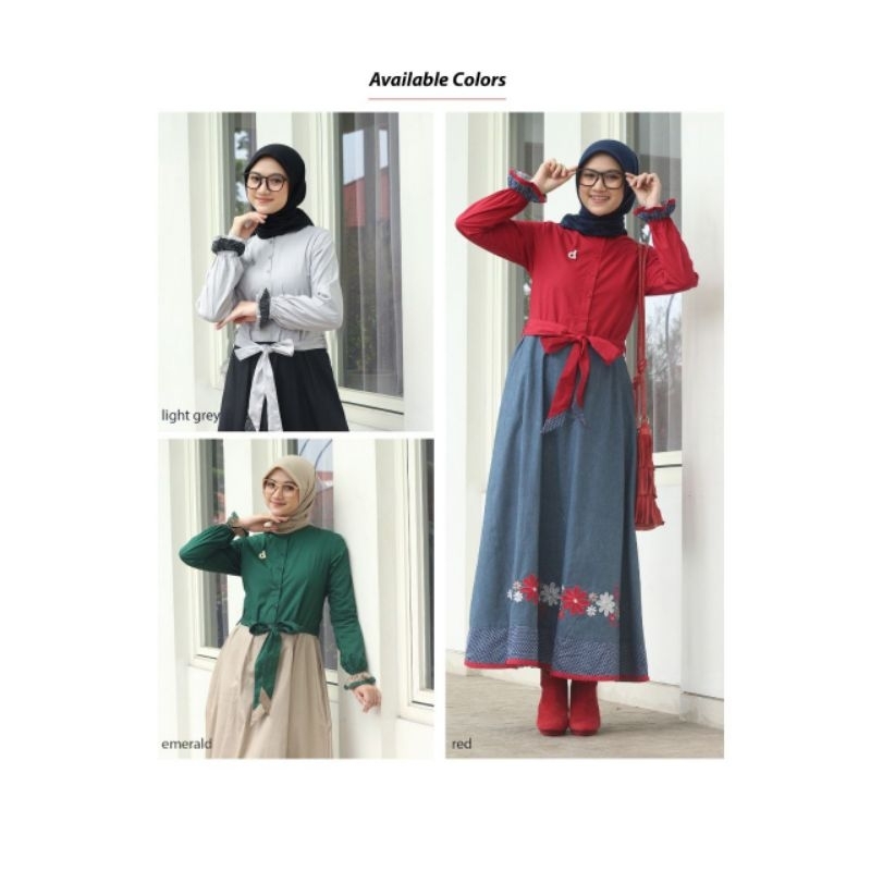 ABAYA DANNIS TERBARU DEWASA SIZE XS-XXL