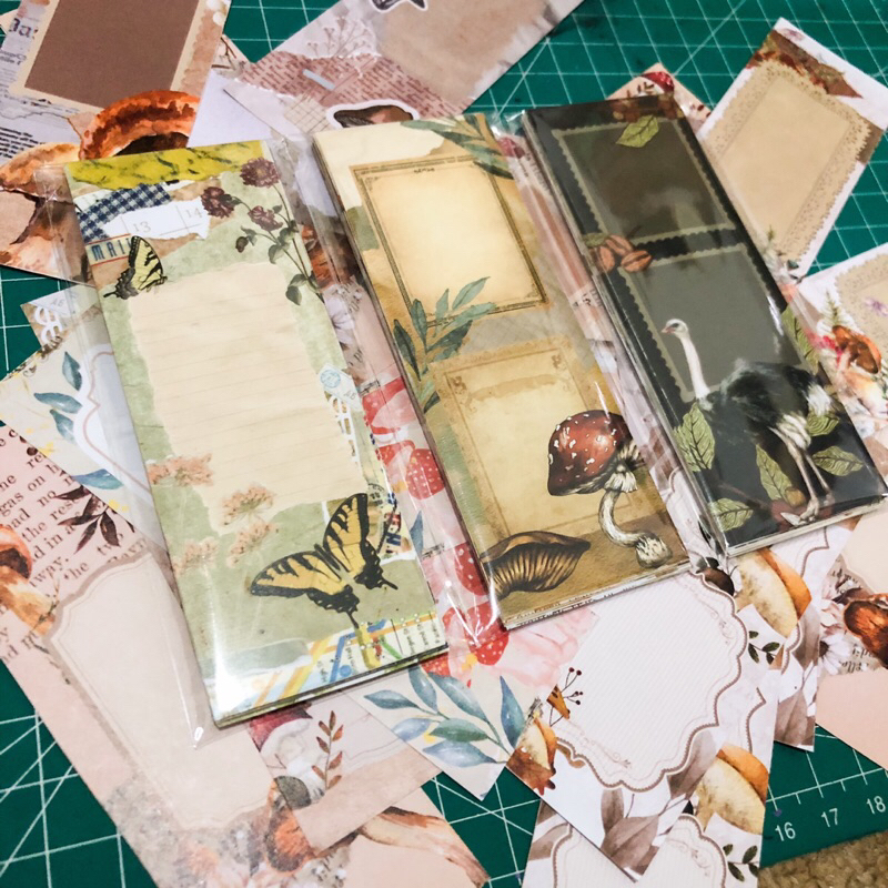 

CLAWS | Vintage Paper | Notepad | Jurnaling | Vintage Aesthetic | Jurnal Set | Memopad