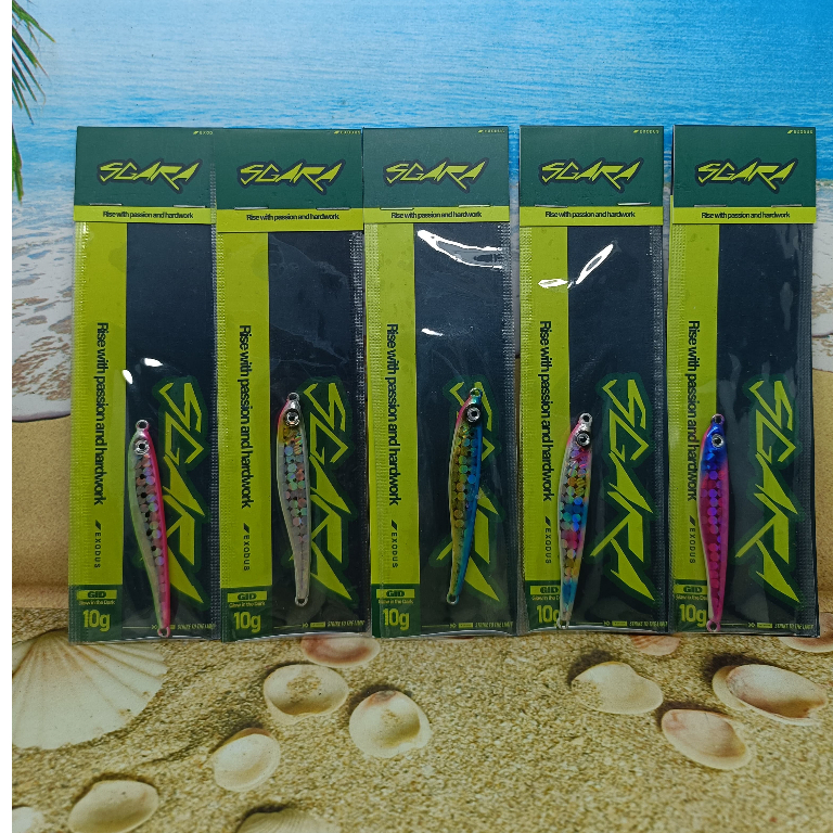 UMPAN METAL JIG EXODUS SGARA METAL HUNTER 10g/15g/20g|UMPAN PANCING|