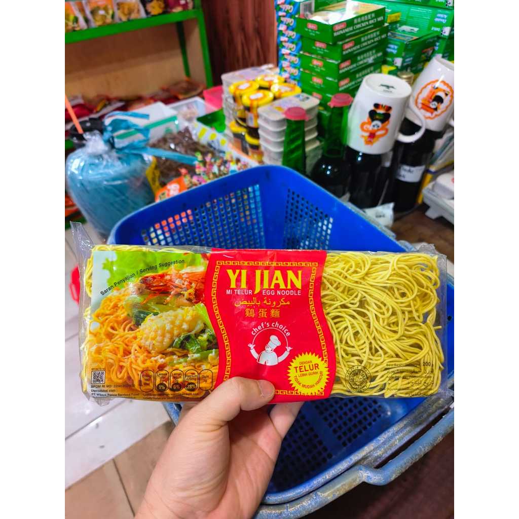 

Yi Jian Mi Mie Telur Kecil 200gr