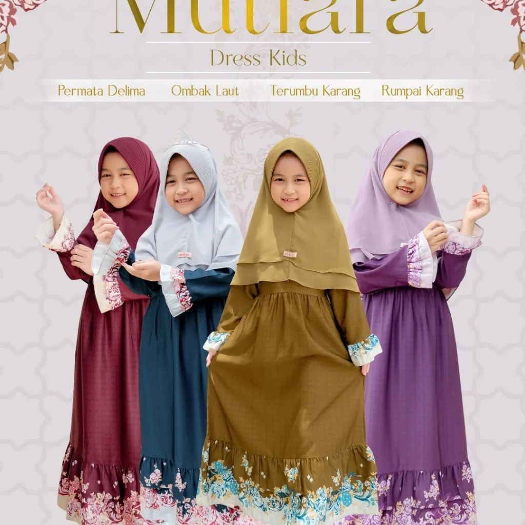 Mutiara Dress Kids by Attin