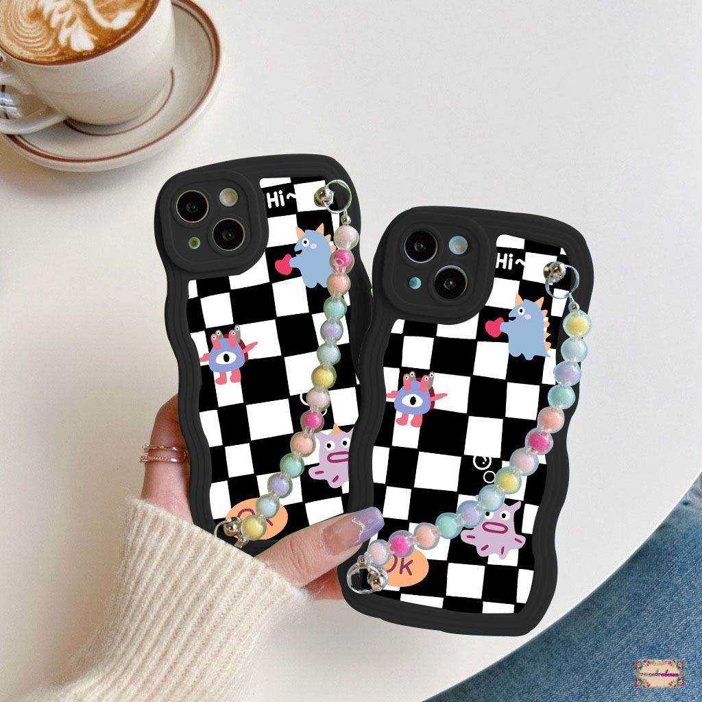 GC21 SOFTCASE SILIKON LITTLE MONSTER HANDGRIP PITA MANIK MANIK FOR REALME C1 C2 3 5 5I 5S 6  8 8PRO 