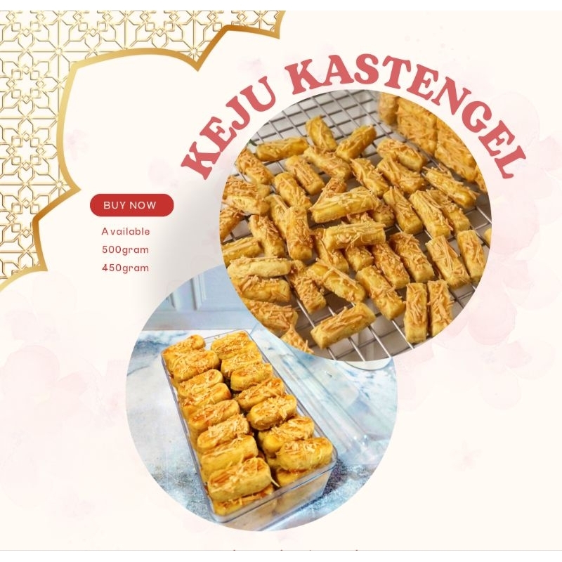 

KEJU KASTENGEL - KUE KERING LEBARAN (BIRU'S CHOICE)