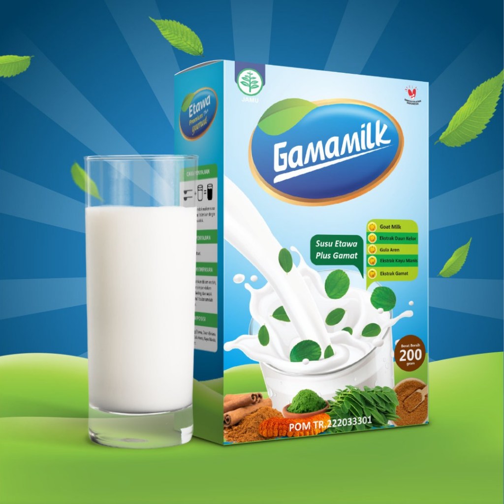 

SUSU ETAWA PLUS GAMAT GAMAMILK - Solusi Atasi Masalah Sendi & Tulang isi 200 gram