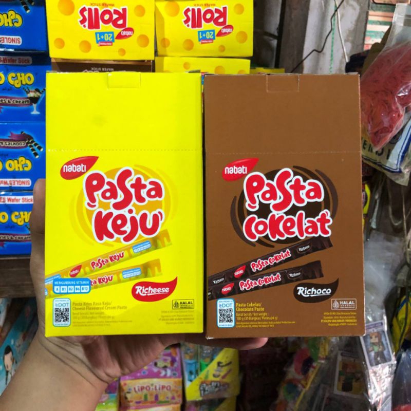 

Nabati Pasta Keju Coklat Box