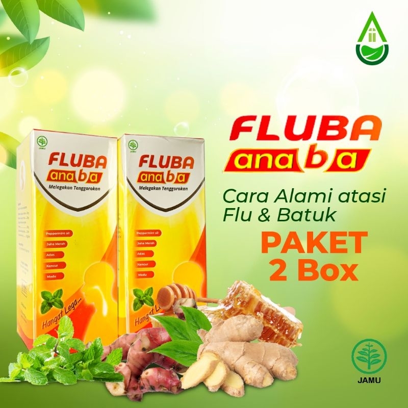 

PAKET 2 BOX FLUBA ANABA - Madu herbal atasi batuk pilek pada anak