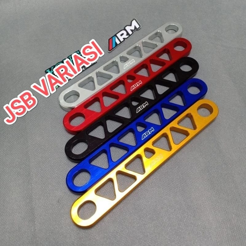 Breket Knalpot Breket Manisan ARM Knalpot arm Yamaha Aerox Lexi Nmax Full Cnc - JSB VARIASI