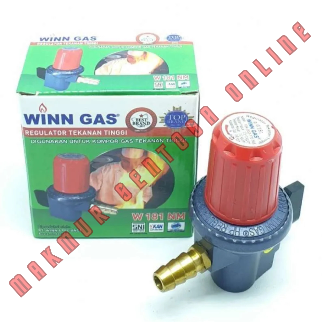 Regulator Winn Gas WinnGas Tekanan Tinggi W181NM W 181NM W 181 NM