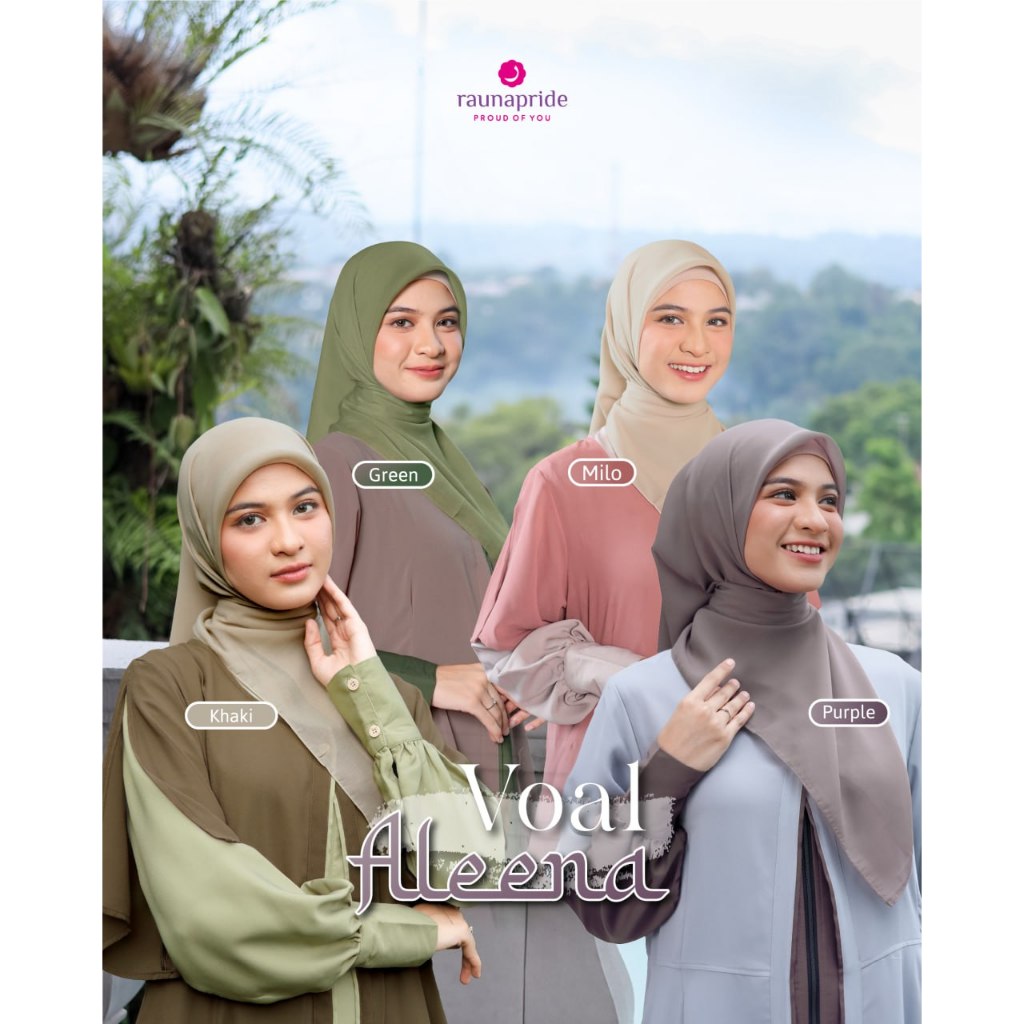 RAUNA HIJAB ALEENA TERBARU 2024