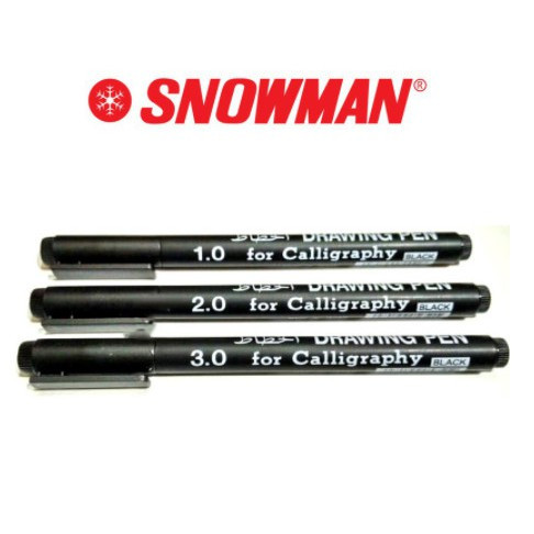 

BALLPEN CALIGRAPHY DRAWING PEN 700 : SNOWMAN