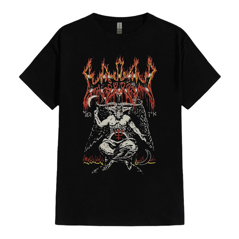 T-SHIRT / KAOS BAND OFFICIAL WATAIN - BAPHOMET