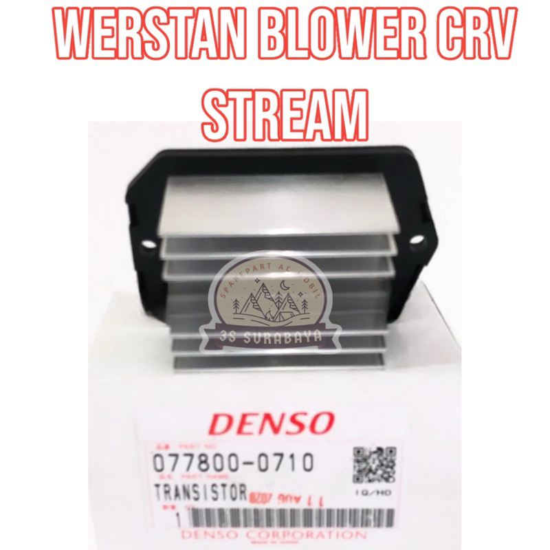 Werstan Blower CRV Stream Original Denso Ac Mobil