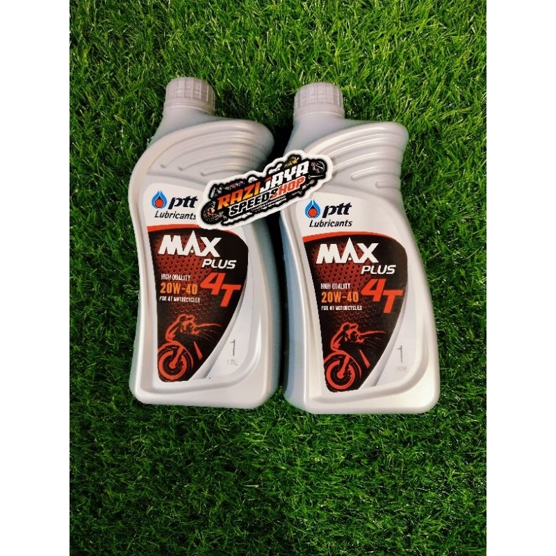 Oli Mesin Oli PTT Lubricants - Max Plus 20W-40 API SF [1L]
