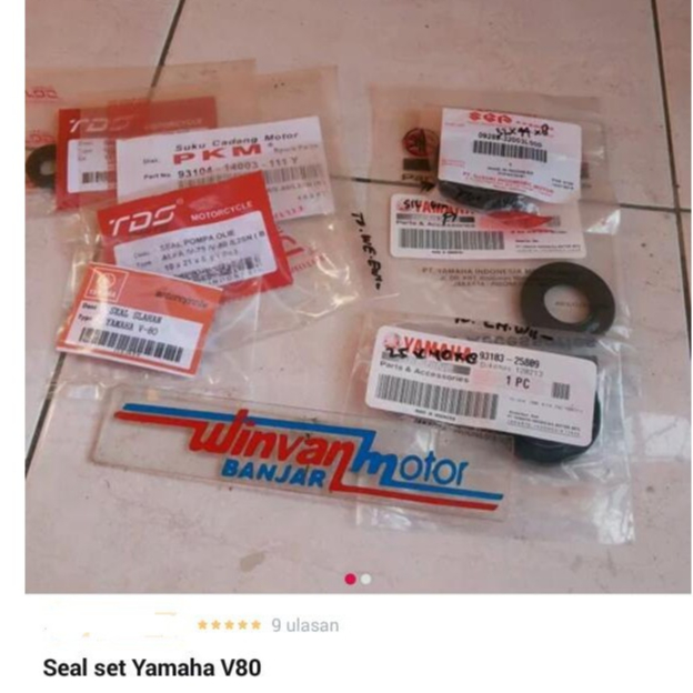 Seal set seal komplit sil lengkap Yamaha V80