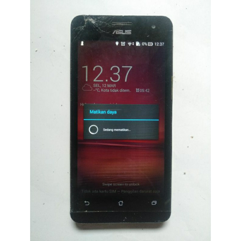 Asus Zenfone 5 T00F Minus Layar