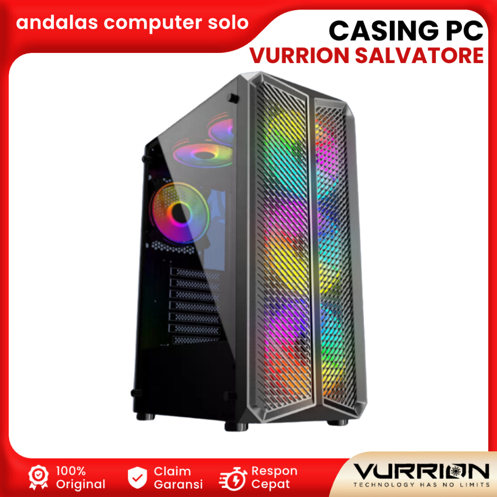 CASING CASE PC GAMING GAME VURRION SALVATORE PC CASE