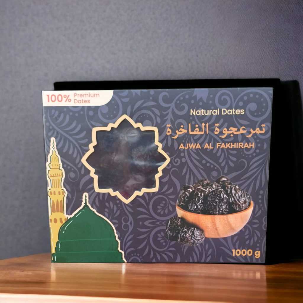 

Kurma Ajwa Al-Fakhirah 1KG Premium Original