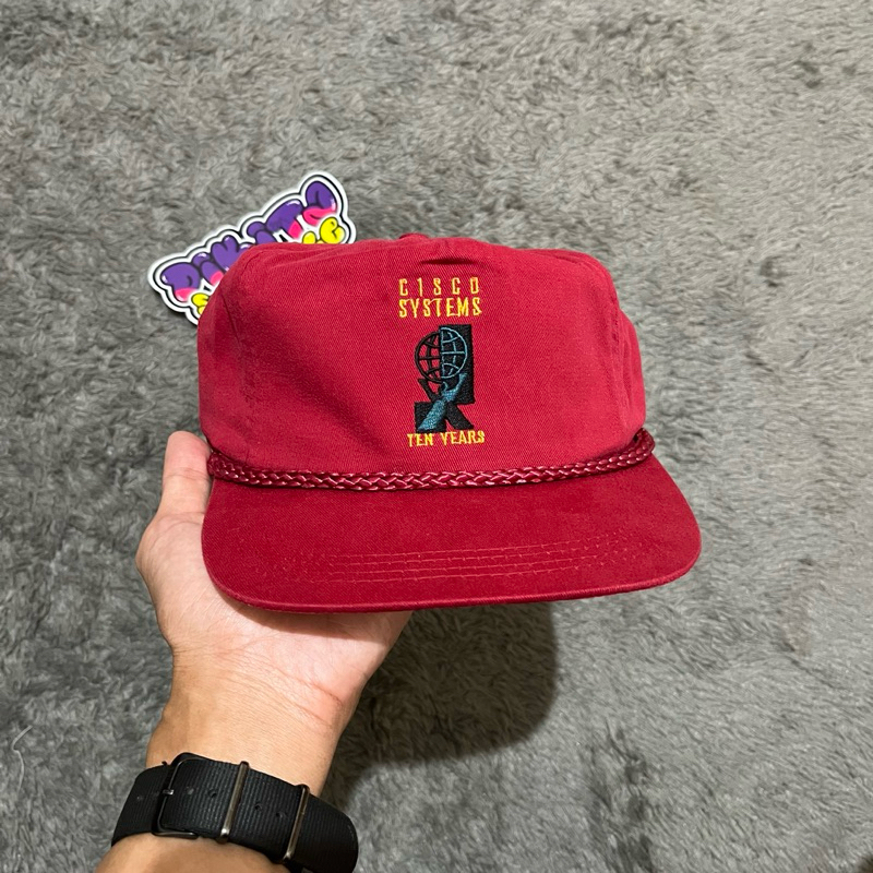 vintage rope hat by sportcap second