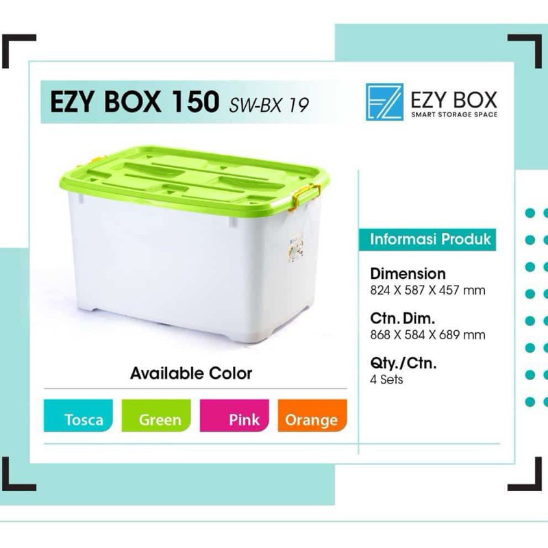 Ezy box 150L container box 150Liter