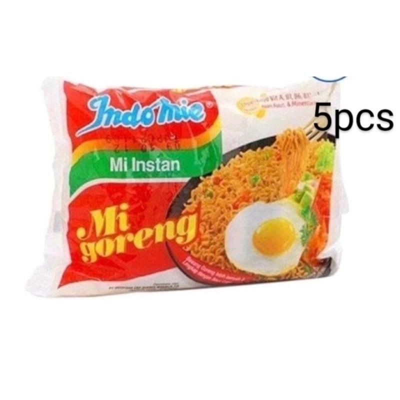 

Indomie kuah dan goreng isi 5 pcs 85g