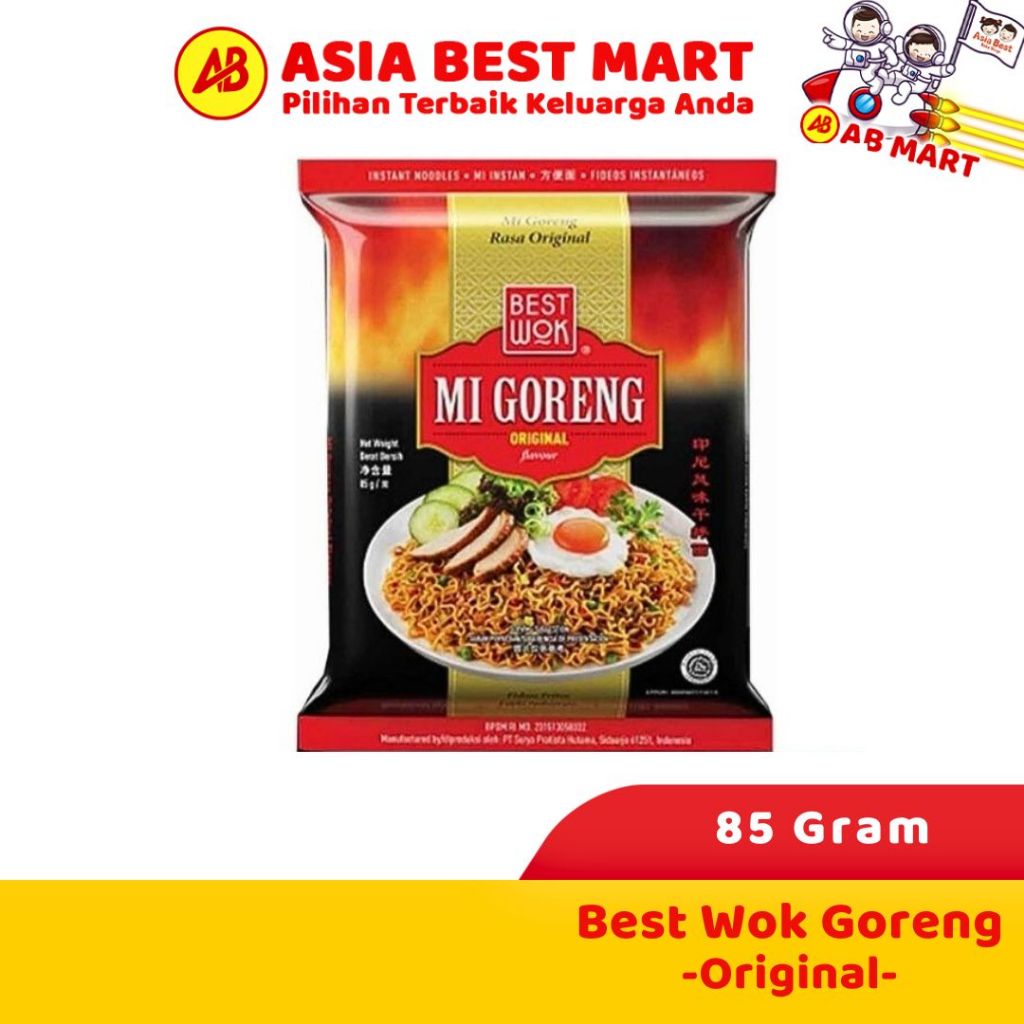 

Mie Instant Goreng Best Wok 85Gr Original