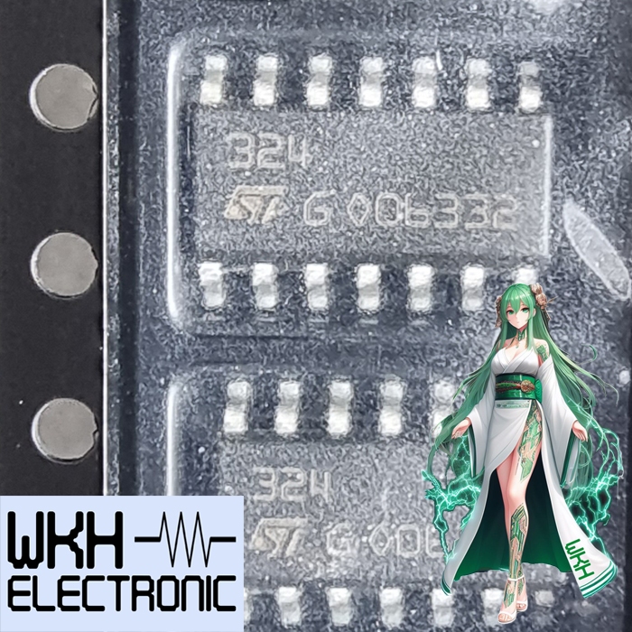 ORIGINAL LM324 LM324M LM324DR LM324DT SMD Quad Opamp SOP-14 IC