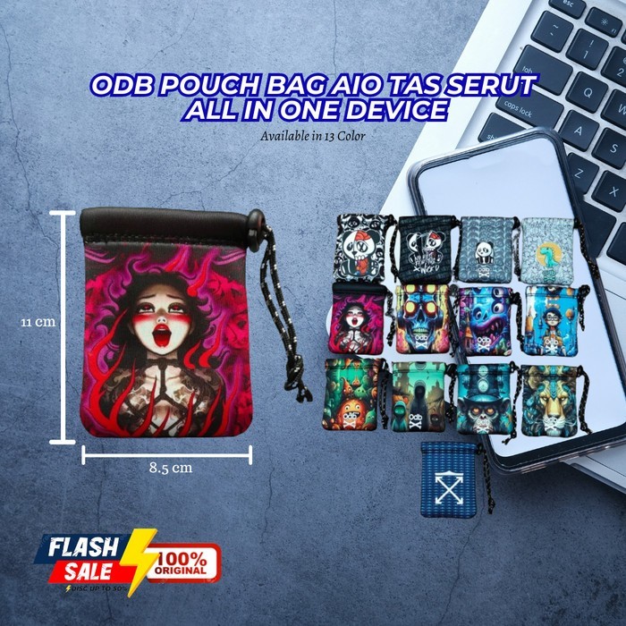 Tas Pouch Bag AIO Tas Serut All In One Device / Gadget All Varian