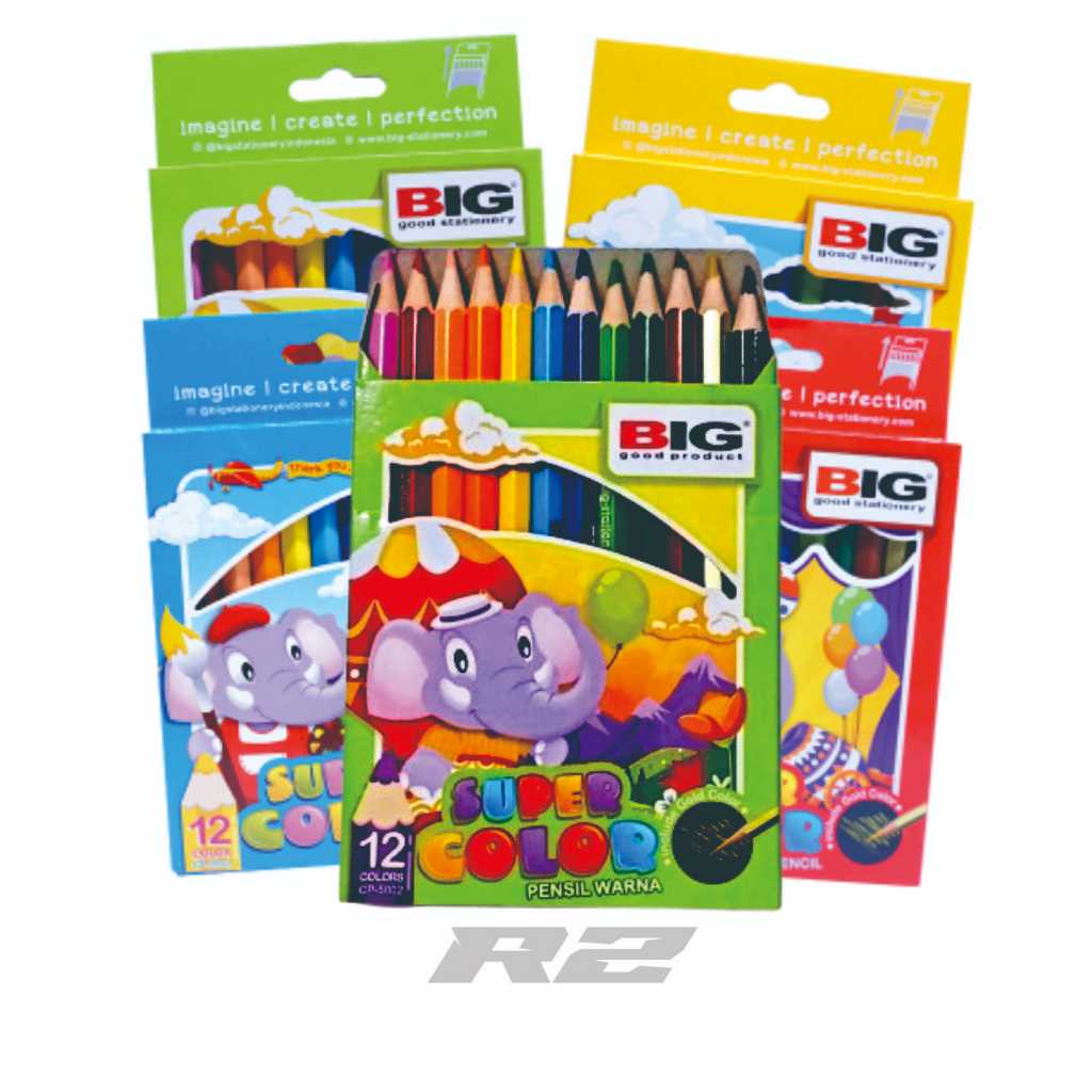 

Pencil Colour BIG 12 Pdk CP-5002