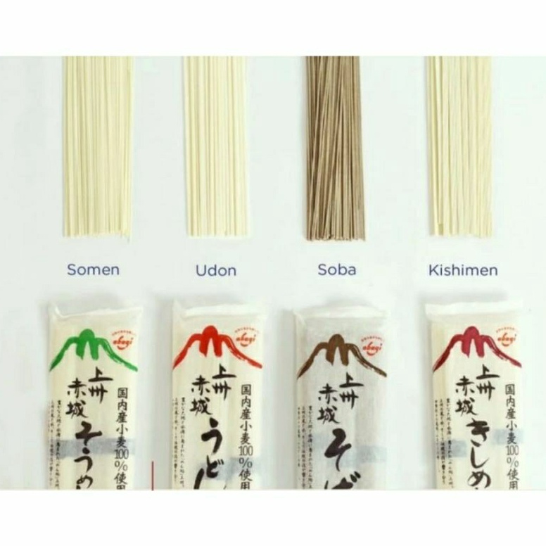 

REA628 flashsale Joshu Akagi Soba Somen Udon Kishimen 27 gr Mie Kering jepang