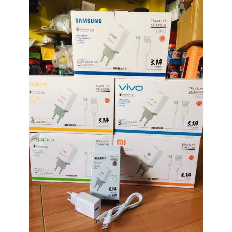 CHARGER BRANDED ZB BOX QC 3.0A | TRAVEL CHARGER | CHARGER MURAH | FAST CHARGE | TERLARIS