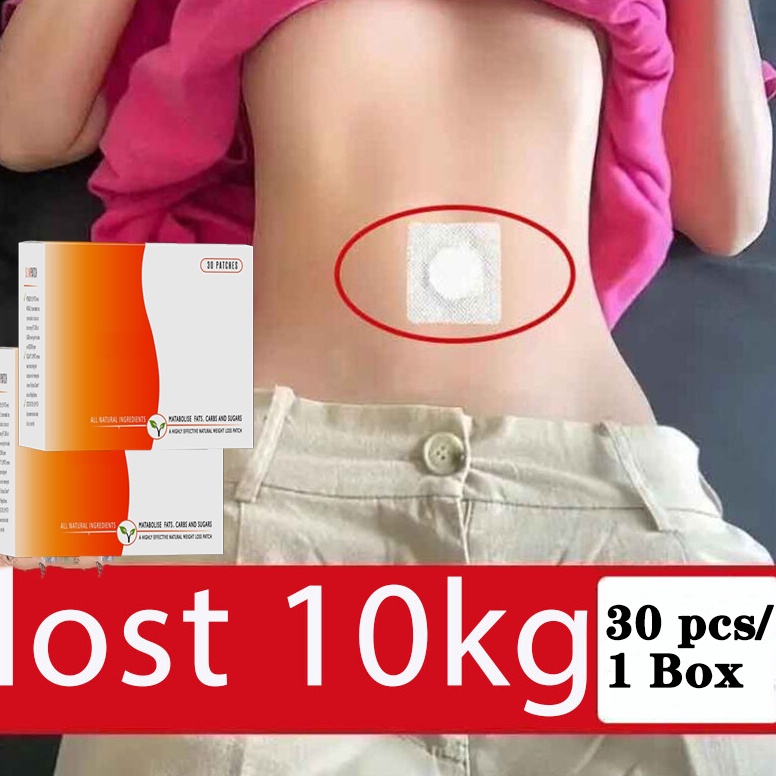 IUO848 VIRAL  Slim Patch 3PCS Koyo Pelangsing Magnetic Pelangsing Badan Pembakar Lemak Navel Slimmin