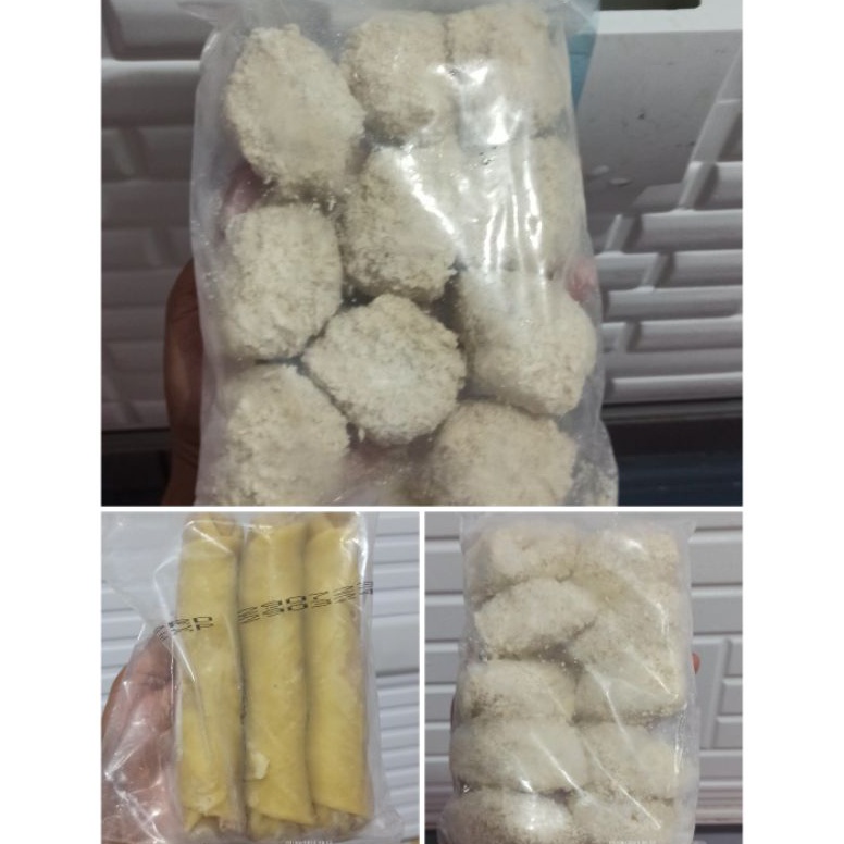 

VBE666 READY STOK eggroll shrimp roll spicy chicken