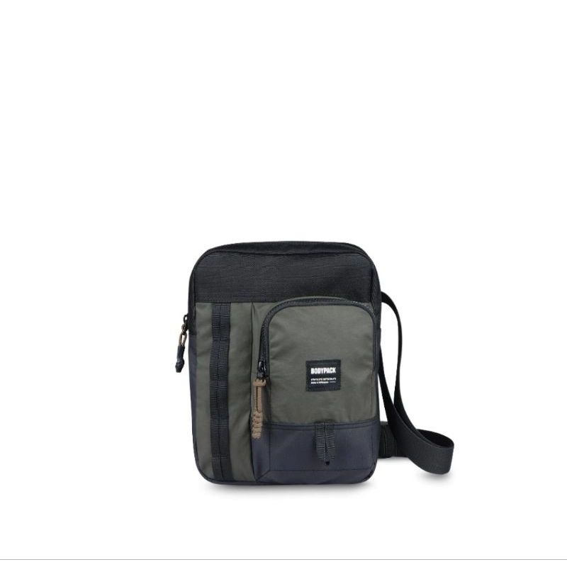 Bodypack Freelander Drakesoul Shoulder Bag Tas Slempang Pria - Black