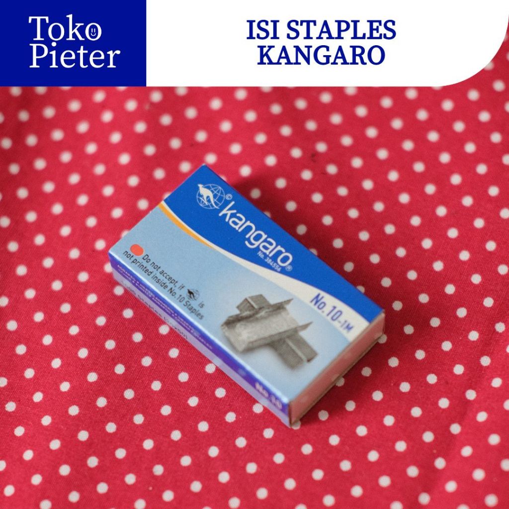 

(1PCS) ISI STAPLES KANGARO No.10 SURABAYA