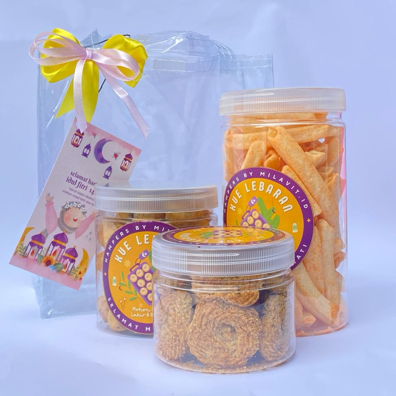 

hampers lebaran snack in jar