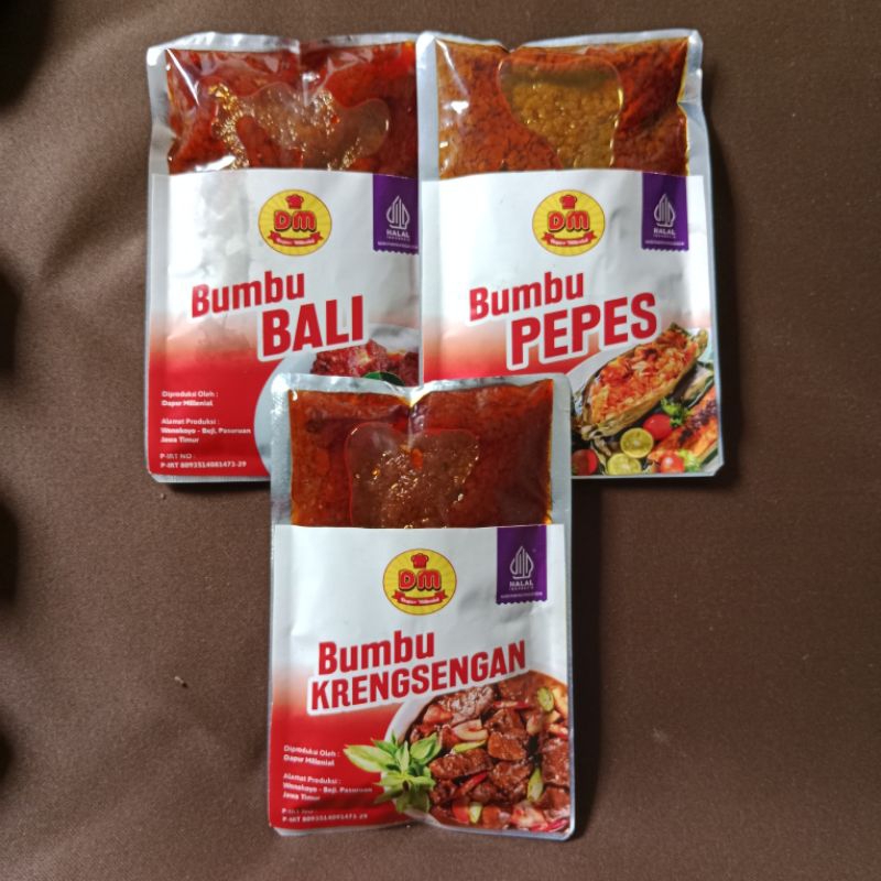 

PAKET HEMAT BUMBU SIAP SAJI | BUMBU BALI, PEPES, KRENGSENGAN| BUMBU BESTSELLER