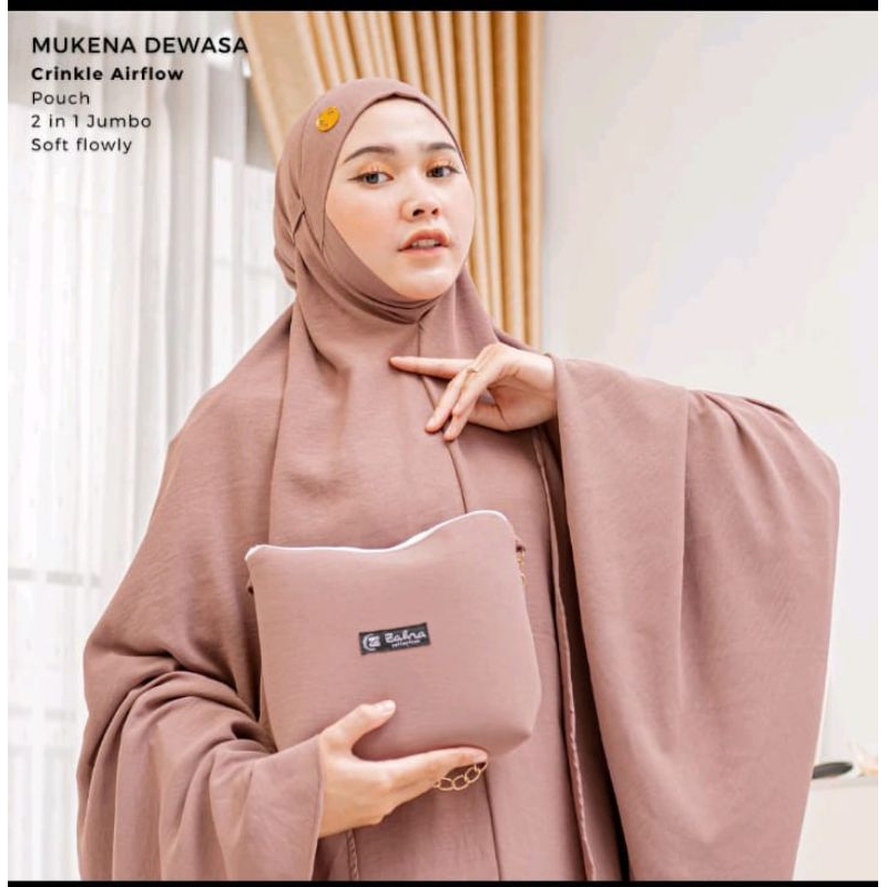 Mukena dagu mukena menutup dagu